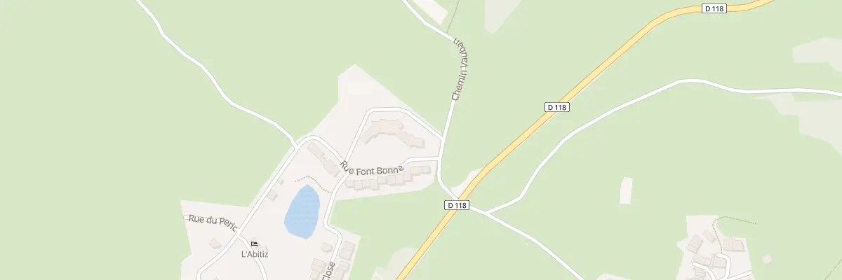 Plan du 9001 Res Travailleurs Migrants à Puyvalador