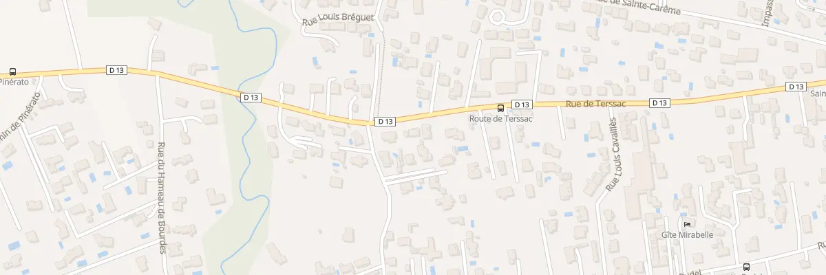 Plan du 165 Rue de Terssac à Albi
