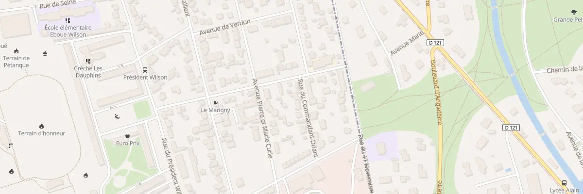Plan du 4 Rue du Commandant Driant au Pecq