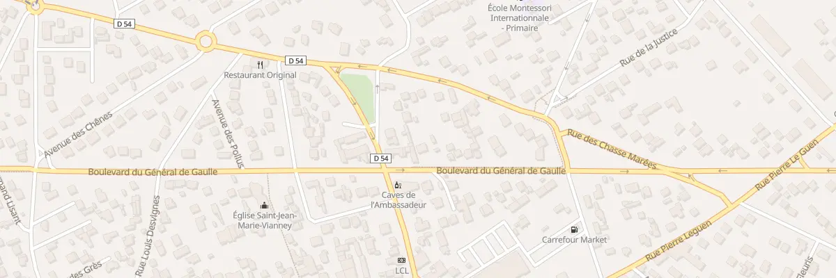 Plan du 251 Bd du Général de Gaulle à Conflans-Sainte-Honorine