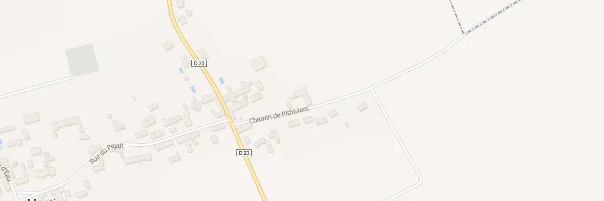 Plan du 7 Che de Pithiviers à Montigny