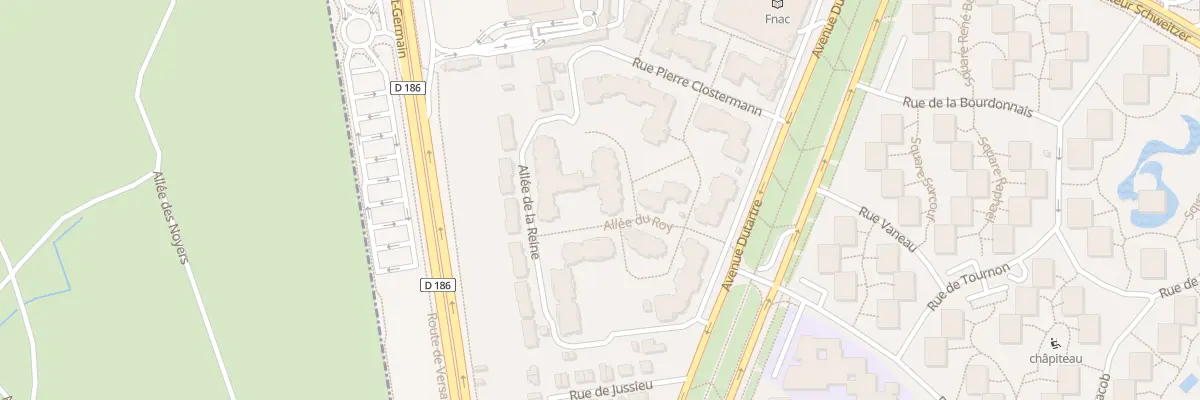 Plan du 11 Rue Pierre Clostermann au Chesnay-Rocquencourt