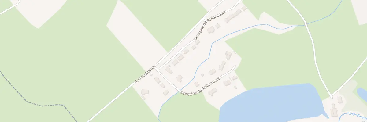 Plan du 26 Domaine de Rollancourt à Rollancourt