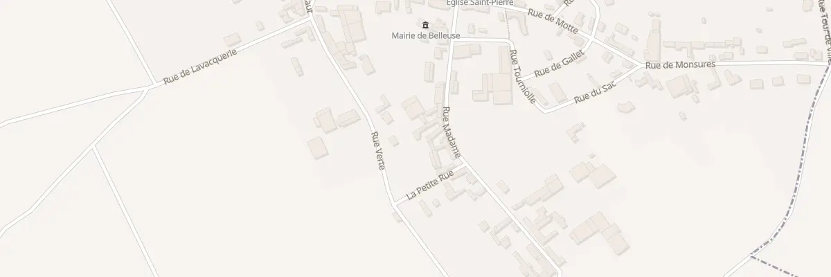 Plan du 14 Rue Madame à Belleuse