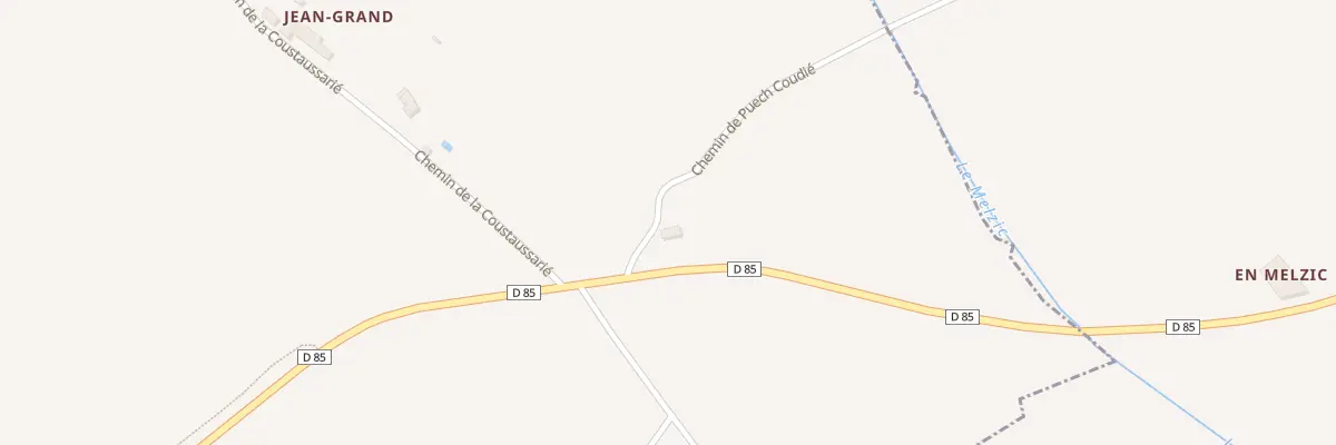 Plan du 44 Che de Puech Coudié à Saint-Amancet