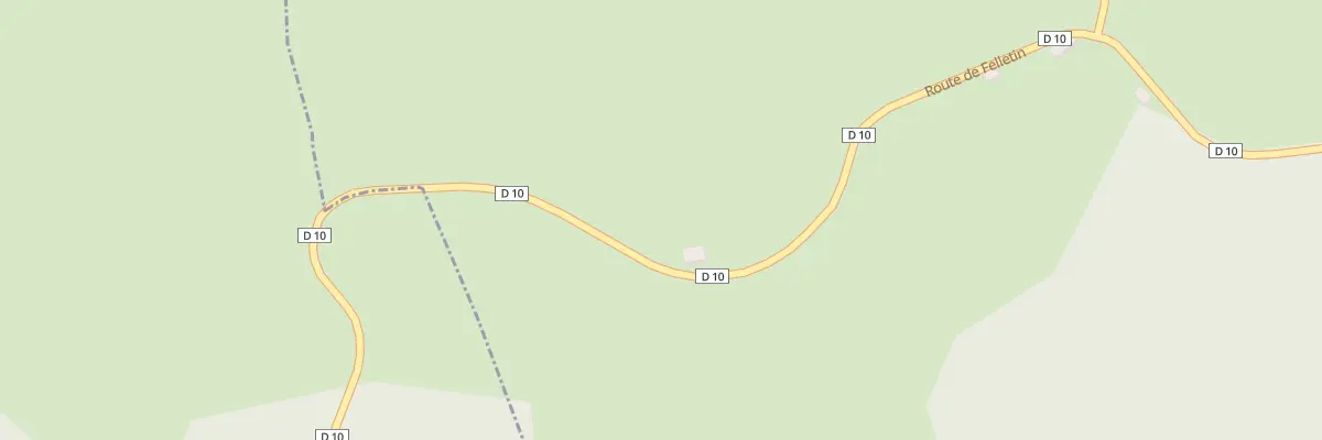 Plan du 8 Rte de Felletin à Saint-Marc-à-Frongier