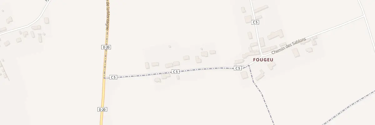Plan du 23 Rue de la Chambrette à Attray