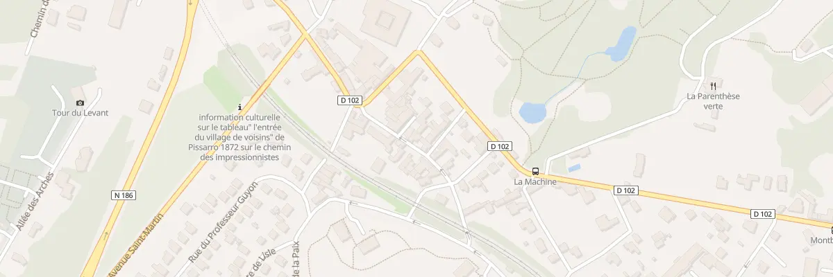 Plan du 22 Rue de Voisins à Louveciennes