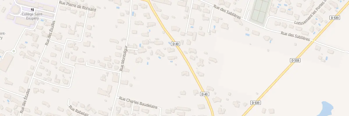 Plan du 30Q Av du Razès à Bram