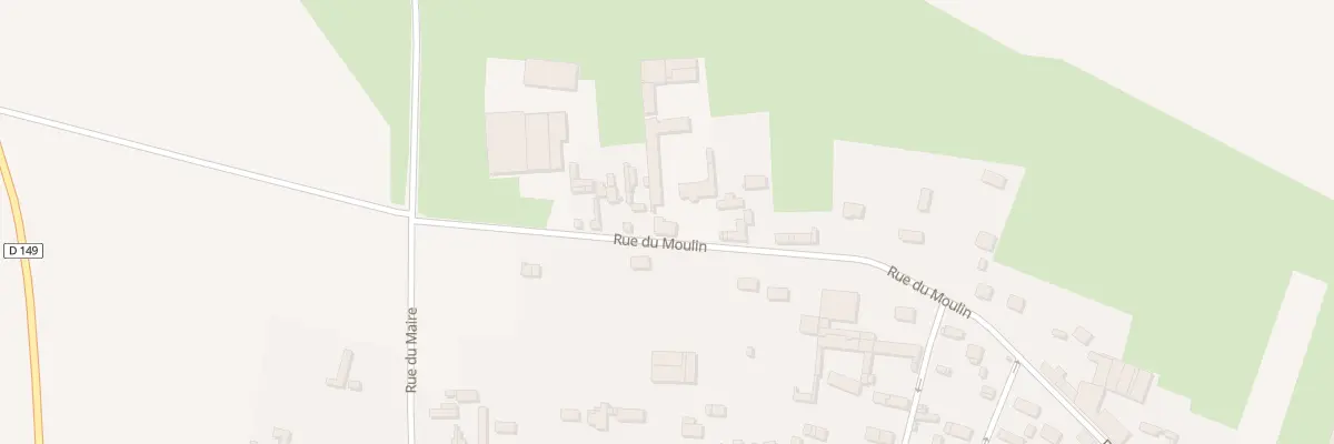 Plan du 40B Rue du Moulin à Auchy-la-Montagne