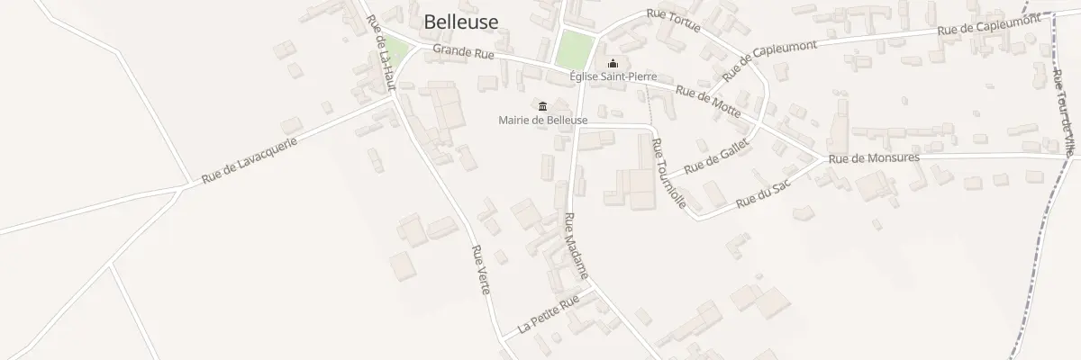Plan du 8 Rue Madame à Belleuse