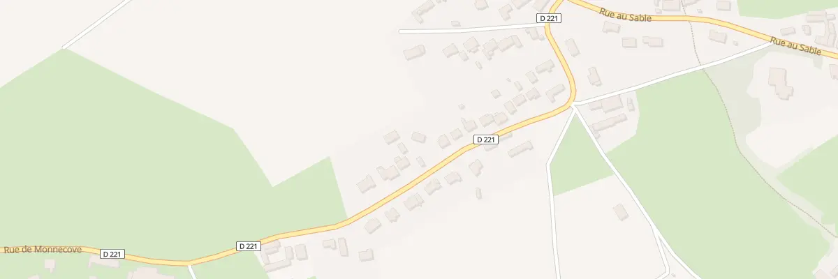 Plan du 5768 Rue de Monnecove à Bayenghem-lès-Éperlecques