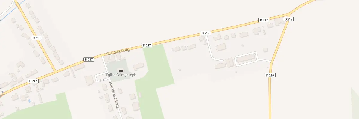 Plan du 66 Rue du Bourg à Muncq-Nieurlet