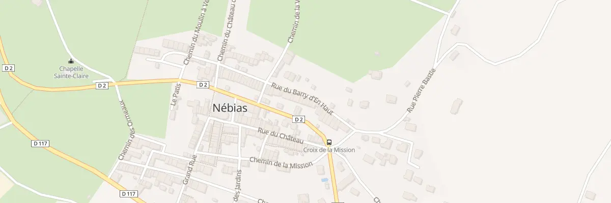 Plan du 28A Le Village à Nébias