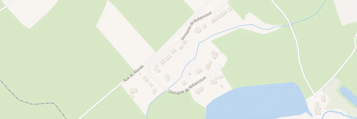 Plan du 24 Domaine de Rollancourt à Rollancourt