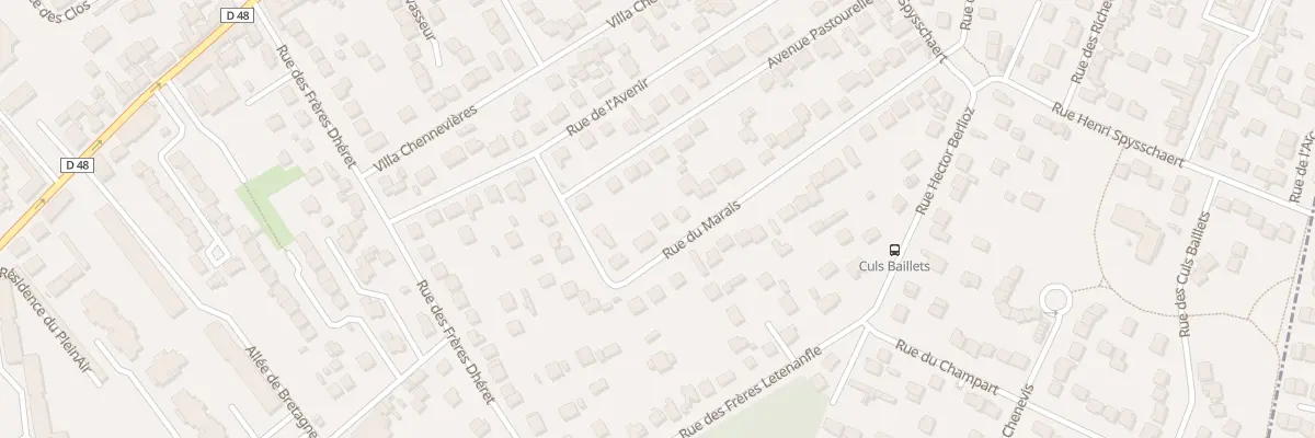 Plan du 34 Rue du Marais à Conflans-Sainte-Honorine