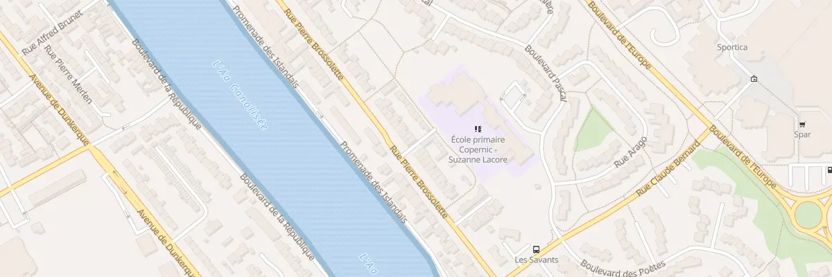 Plan du 105 Rue Pierre Brossolette à Gravelines