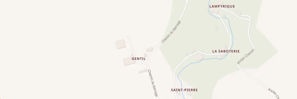 Plan du 190 Pech de Las Crabos à Cenne-Monestiés