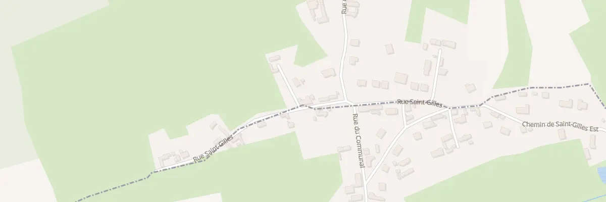 Plan du 19 Rue Saint Gilles à Muncq-Nieurlet