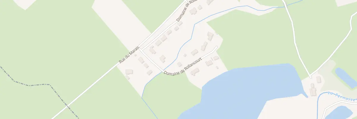 Plan du 28B Rue du Marais à Rollancourt