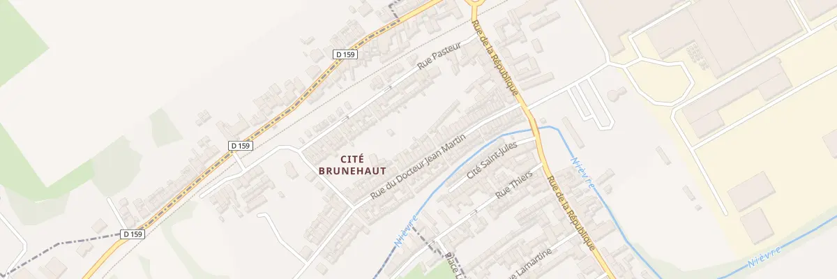 Plan du 51 Rue du Docteur Jean Martin à Saint-Ouen