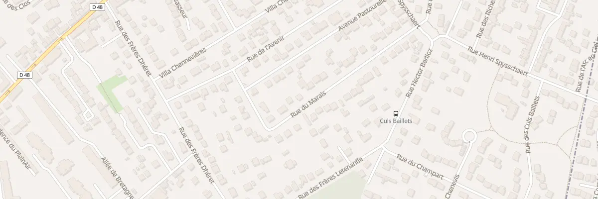 Plan du 28 Rue du Marais à Conflans-Sainte-Honorine