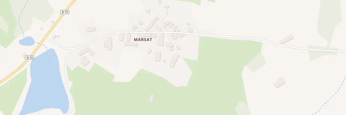 Plan du 21 Marsat à Parsac