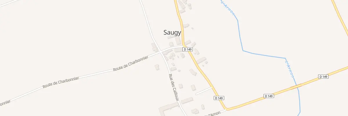 Plan du 7 Rue de la Mairie à Saugy