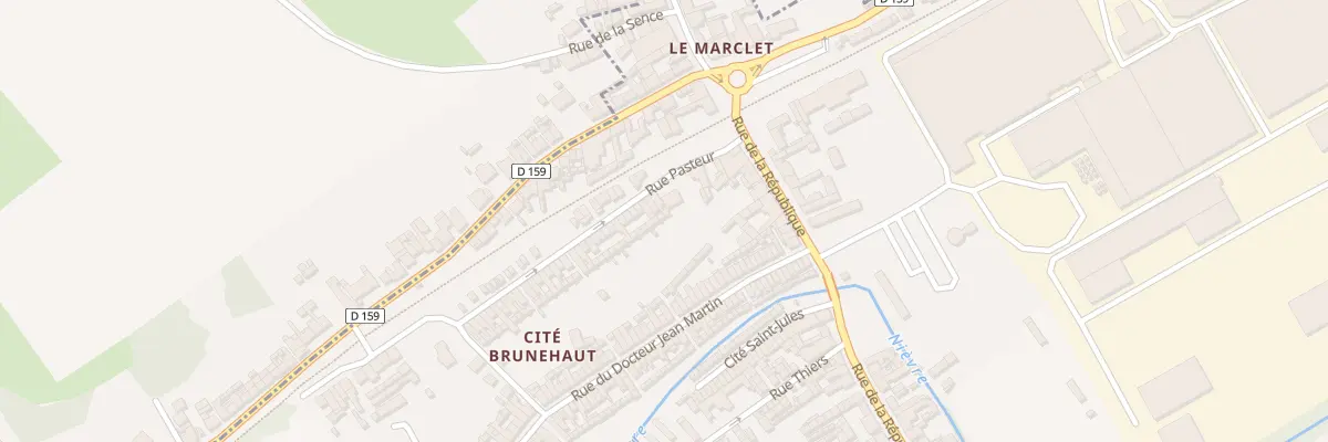 Plan du 9 Rue Pasteur à Saint-Ouen