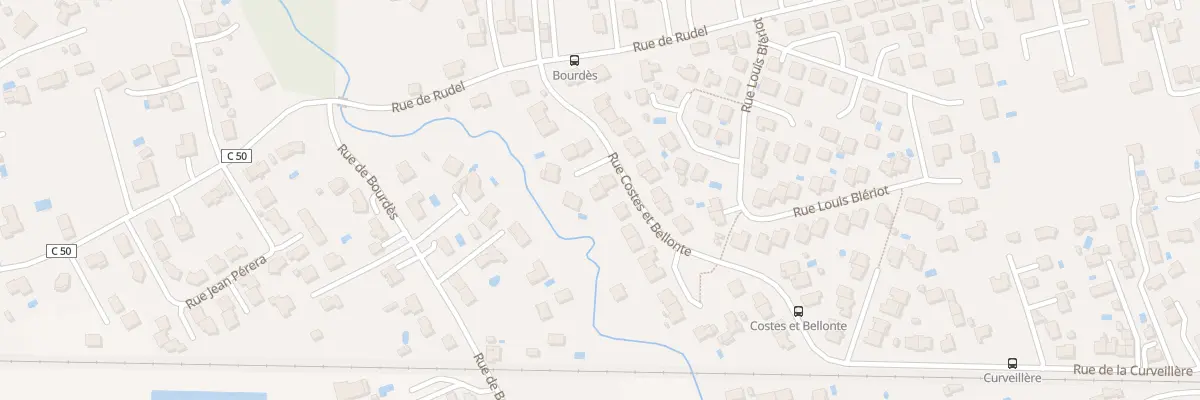 Plan du 31 Rue Costes et Bellonte à Albi