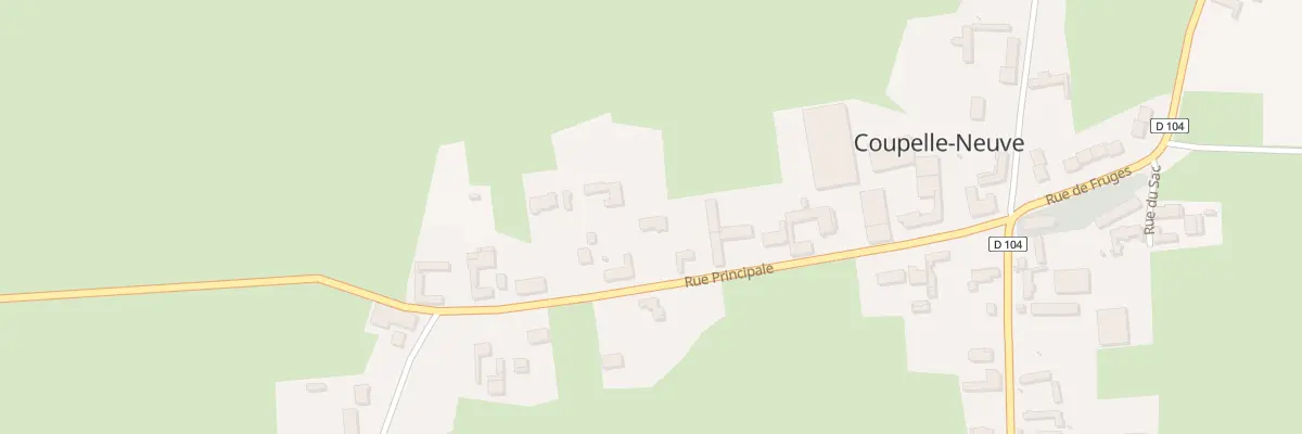 Plan du 16 Rue Principale à Coupelle-Neuve