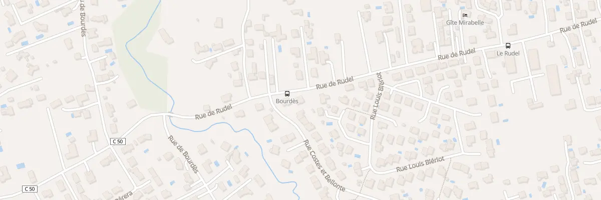 Plan du 127 Rue de Rudel à Albi