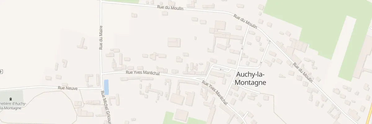 Plan du 40 Rue Yves Maréchal à Auchy-la-Montagne