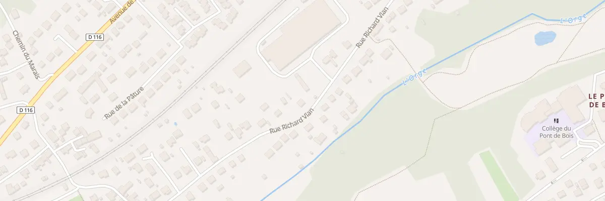 Plan du 40 Rue Richard Vian à Saint-Chéron