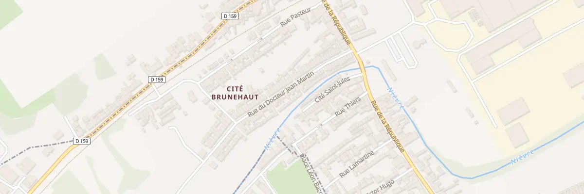 Plan du 52 Rue du Docteur Jean Martin à Saint-Ouen