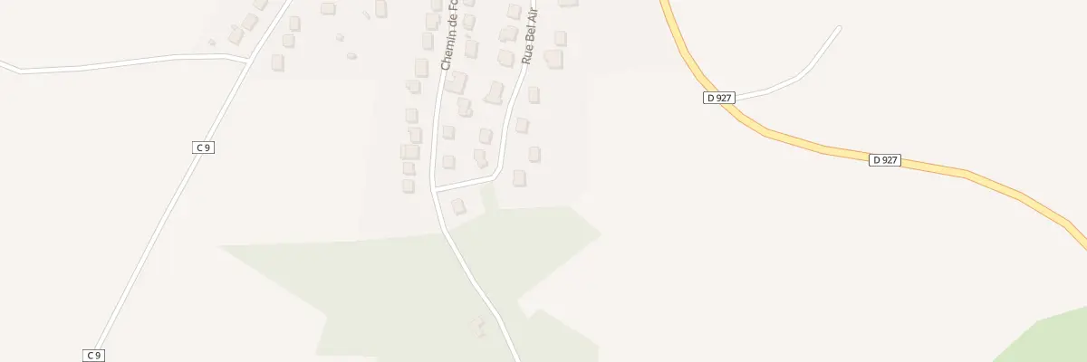 Plan du 25 Rue Bel Air à Amblainville