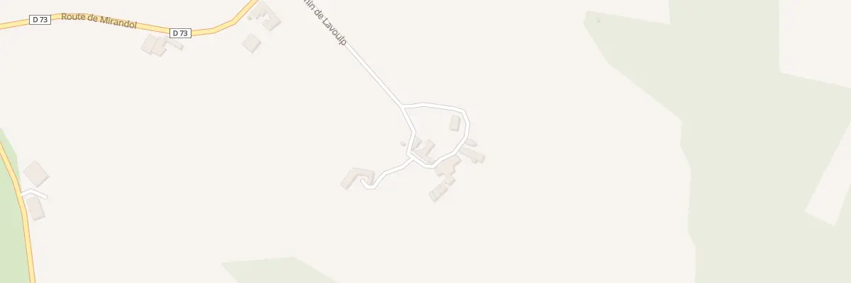 Plan du 5029 Lavoulp à Trévien