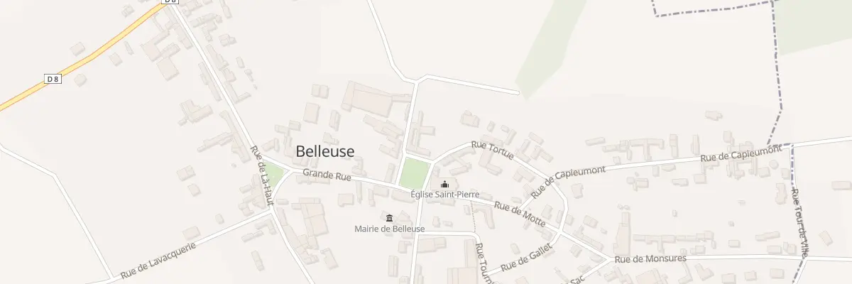 Plan du 2 Vc La Pce à Belleuse