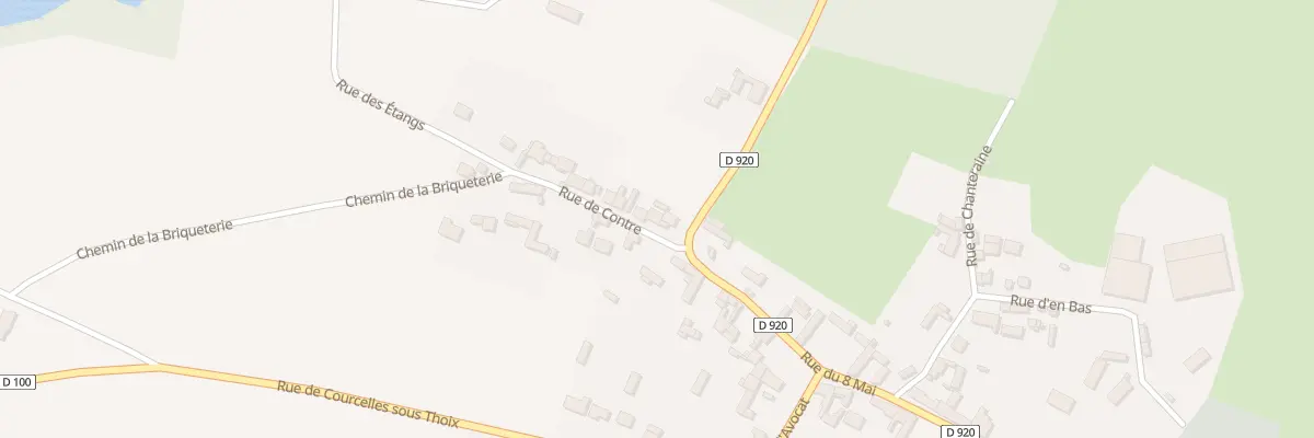 Plan du 4 Rue de Contre à Fleury