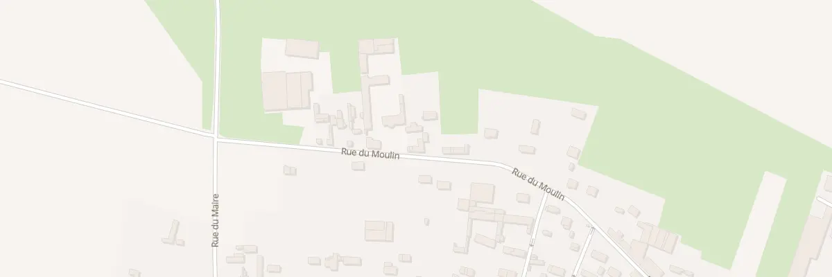 Plan du 38 Rue du Moulin à Auchy-la-Montagne