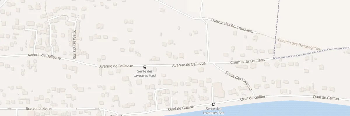 Plan du 131 Av de Bellevue à Conflans-Sainte-Honorine