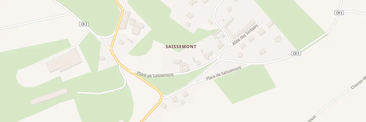 Plan du 7 Pl de Saissemont à Saisseval