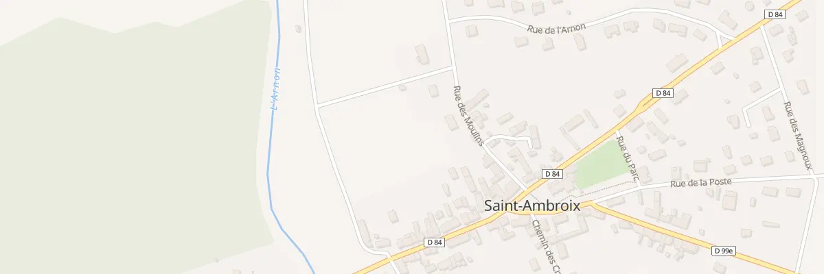 Plan du 5 Rue des Moulins à Saint-Ambroix