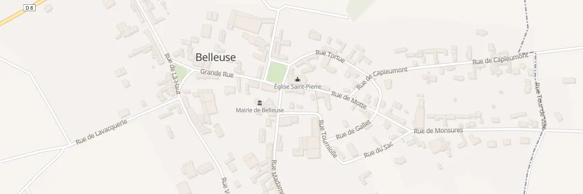 Plan du 1 Rue Madame à Belleuse