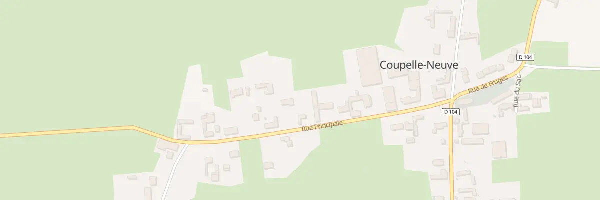 Plan du 14 Rue Principale à Coupelle-Neuve