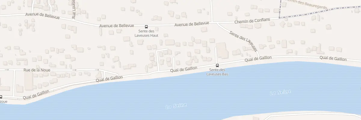 Plan du 45 Quai de Gaillon à Conflans-Sainte-Honorine