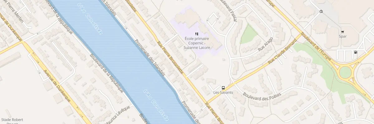 Plan du 125 Rue Pierre Brossolette à Gravelines