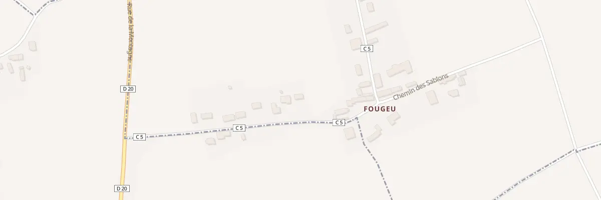 Plan du 17 Rue de la Chambrette à Attray