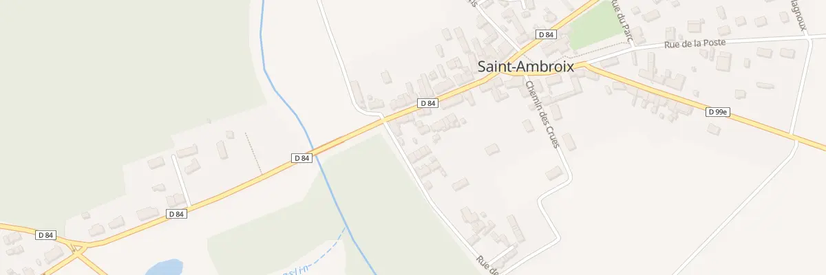 Plan du 21 Rue de la Chaussee de Cesar à Saint-Ambroix
