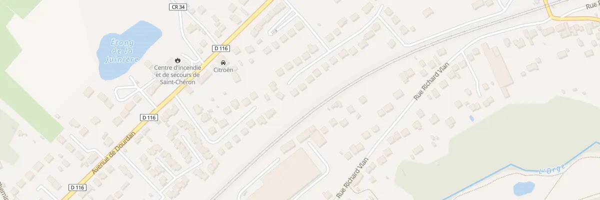 Plan du 15 Rue du Clos Guiraud à Saint-Chéron